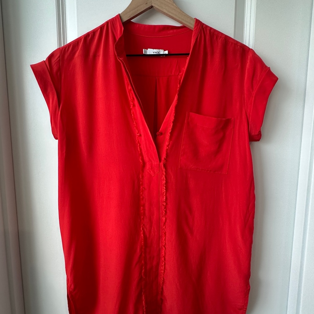 Women's Red Blouse